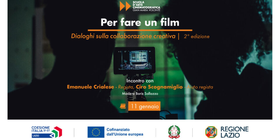 cinema farnese ospita per fare un film, con la scuola gianmaria volontè